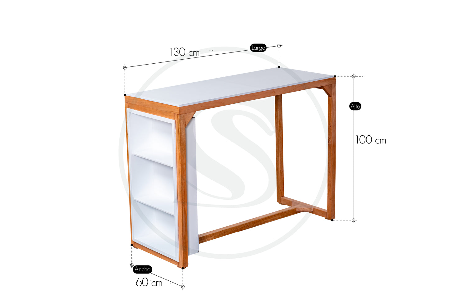 Base Comedor En Mdf / Cedro Italia - Saira Muebles