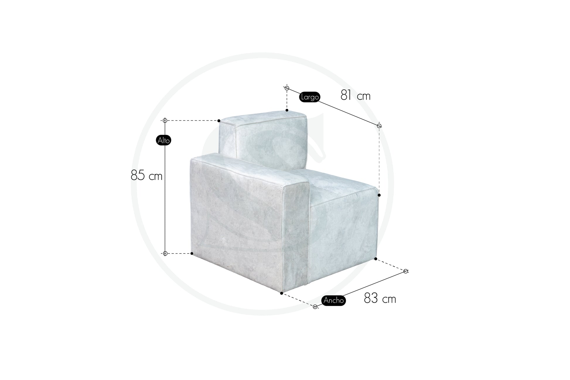 Sala Modular Tokio - Saira Muebles