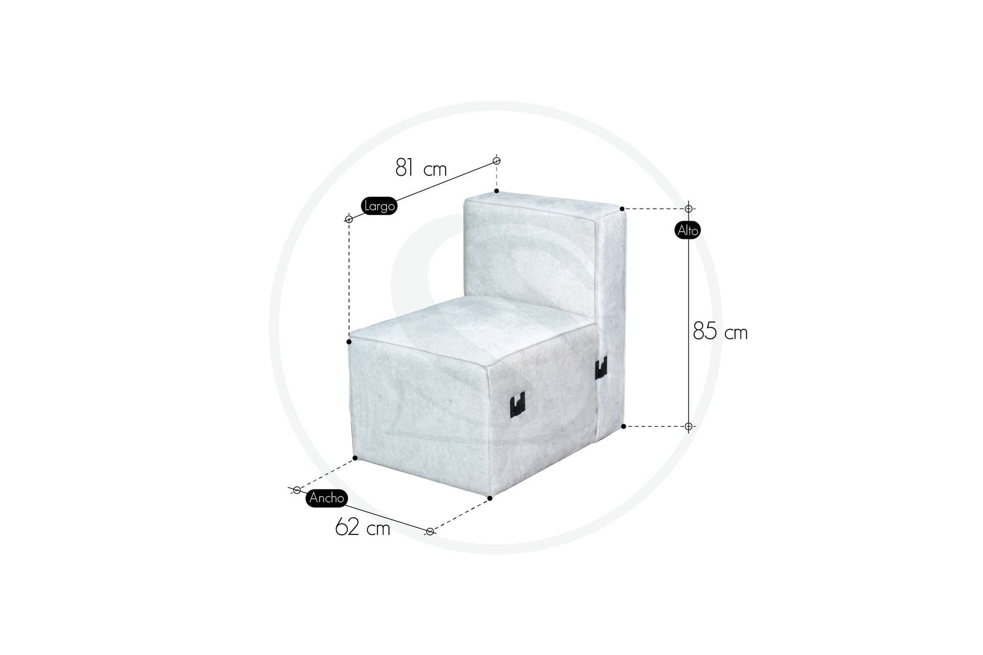 Sala Modular Tokio - Saira Muebles