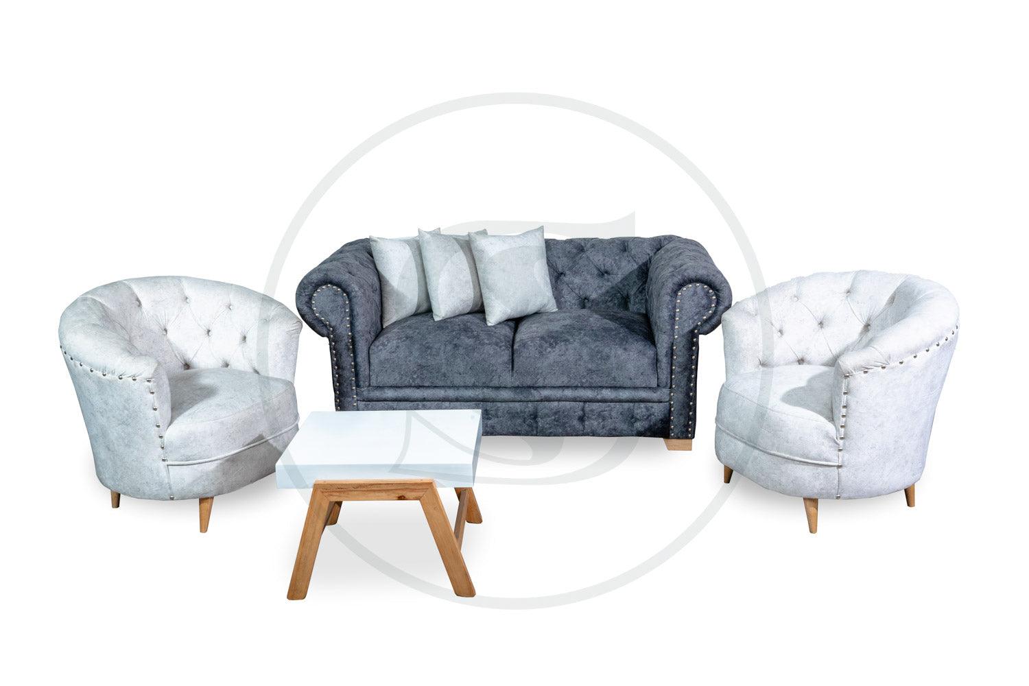 Sala + Poltrona Chester - Saira Muebles