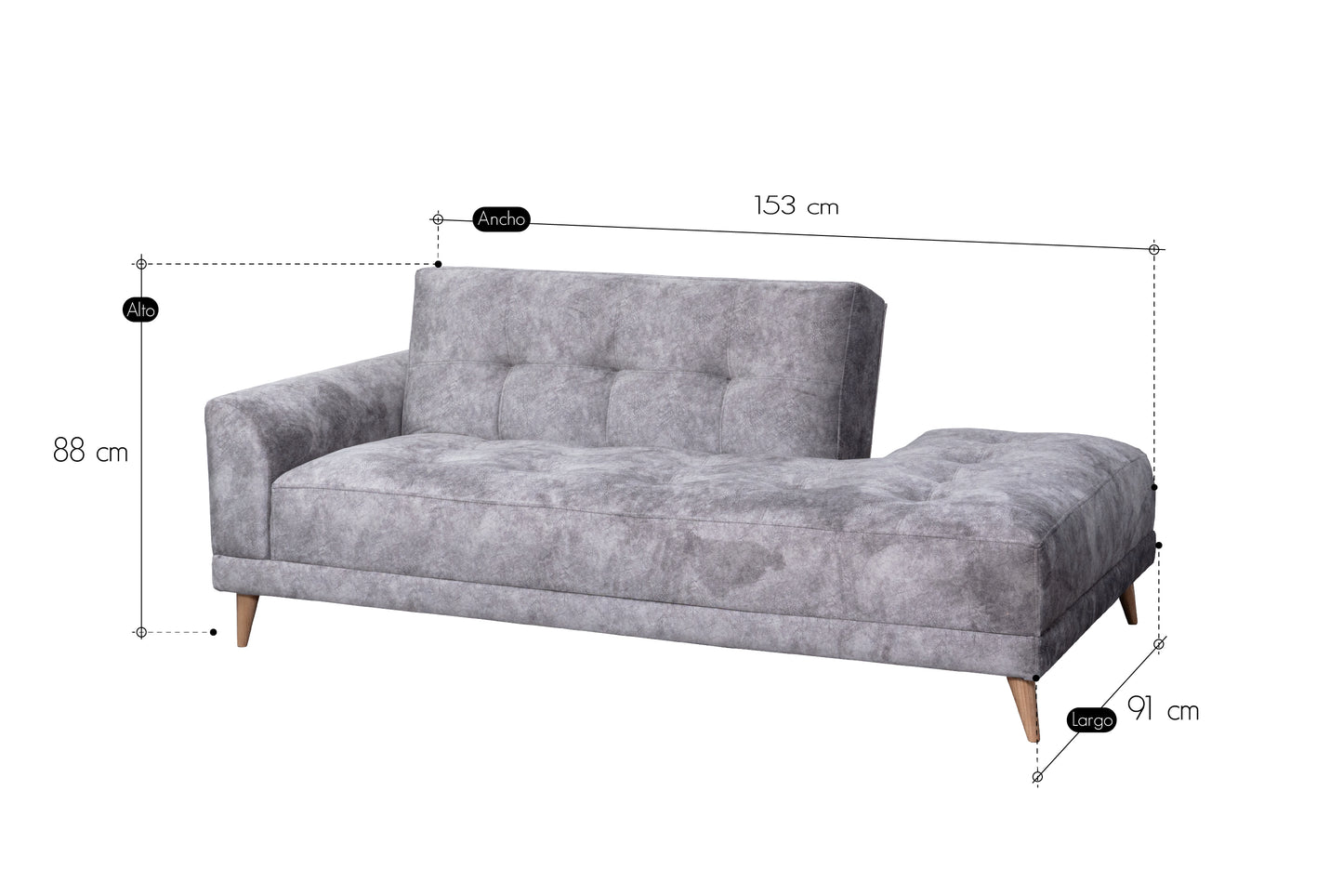 Sofa Cama Congo - Saira Muebles