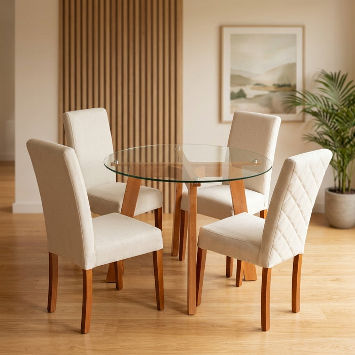 Base Comedor London + Silla Corea