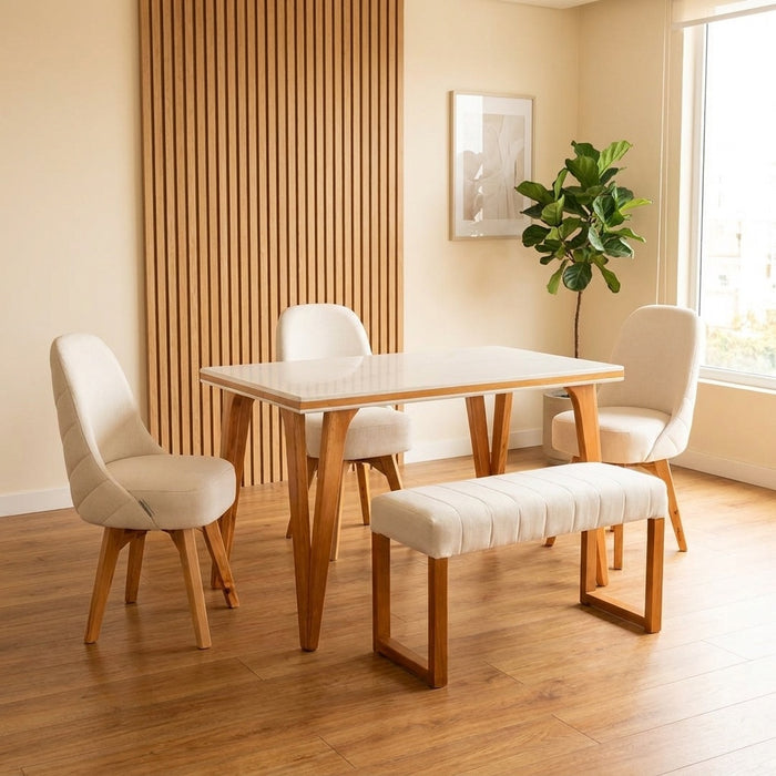 Base Comedor Nigeria + Silla London + Butaco Venecia