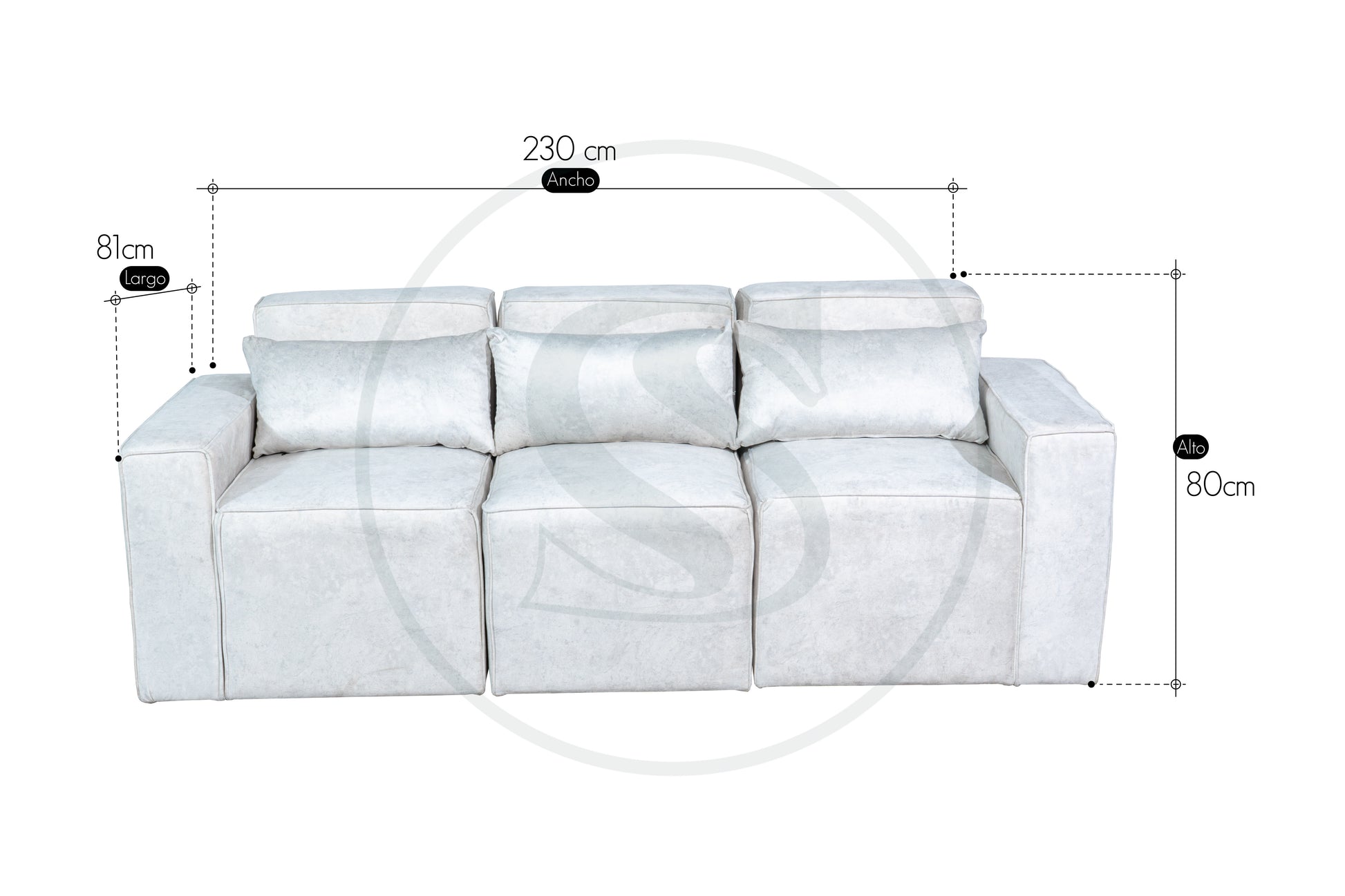 Sala Modular Tokio - Saira Muebles