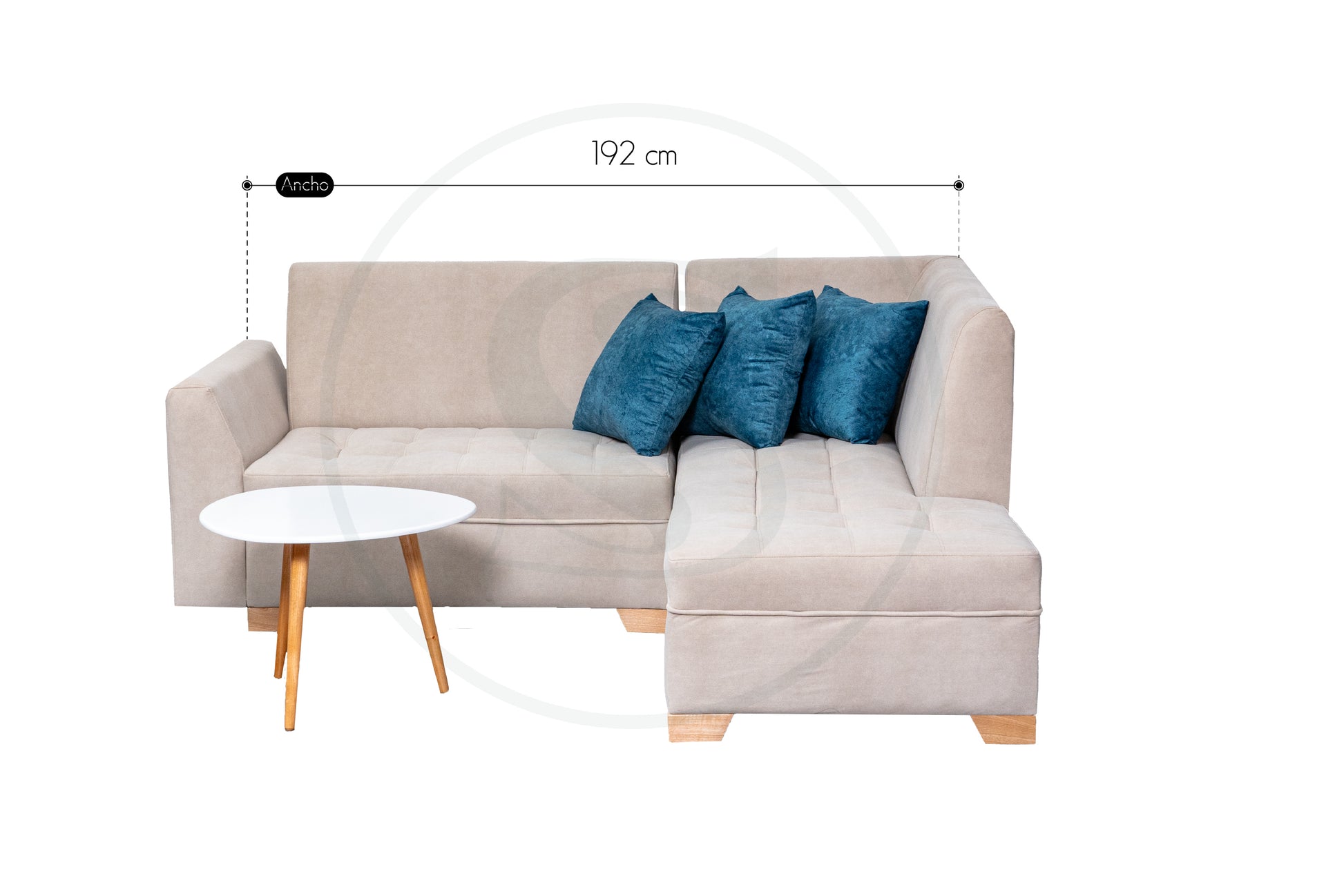 Sala En L Milan - Saira Muebles