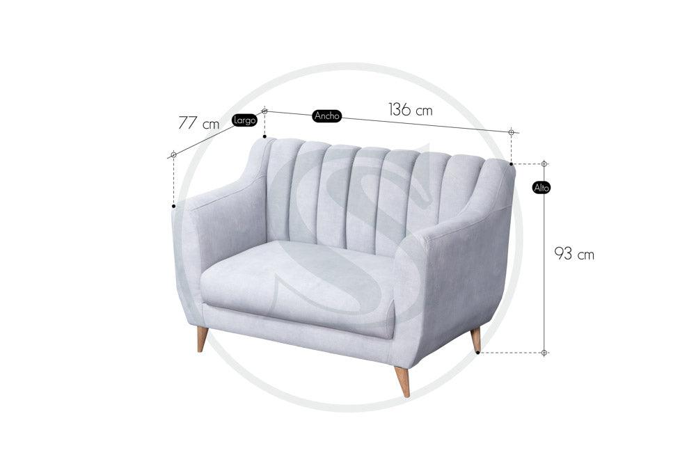 Sofa Bruselas - Saira Muebles