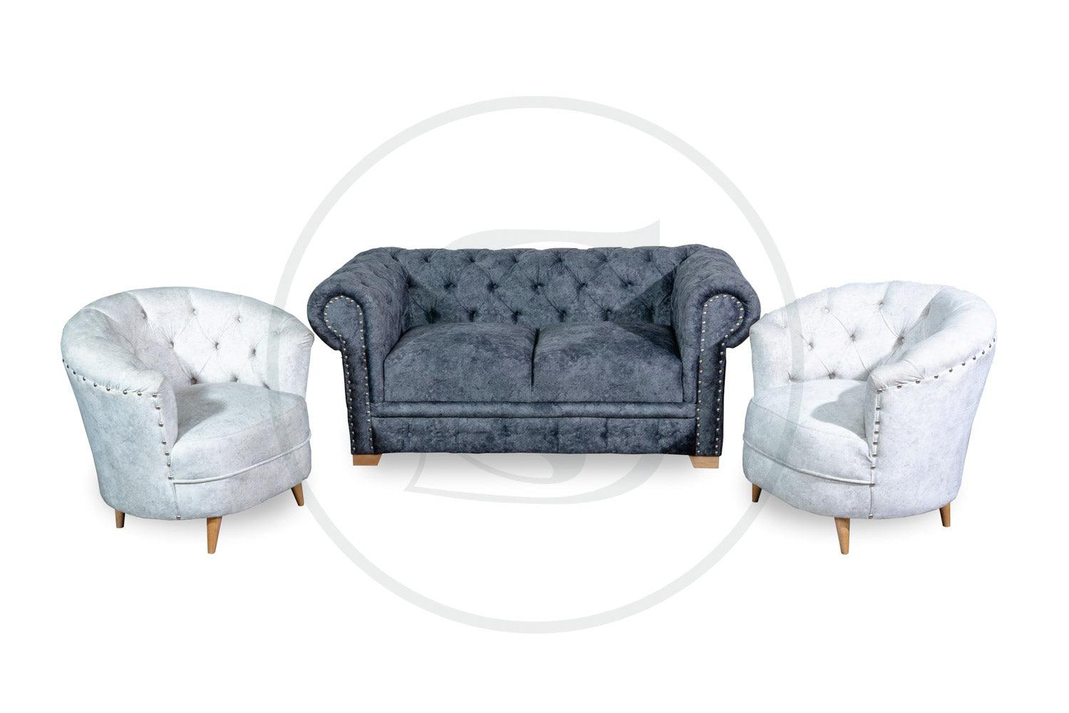 Sala + Poltrona Chester - Saira Muebles