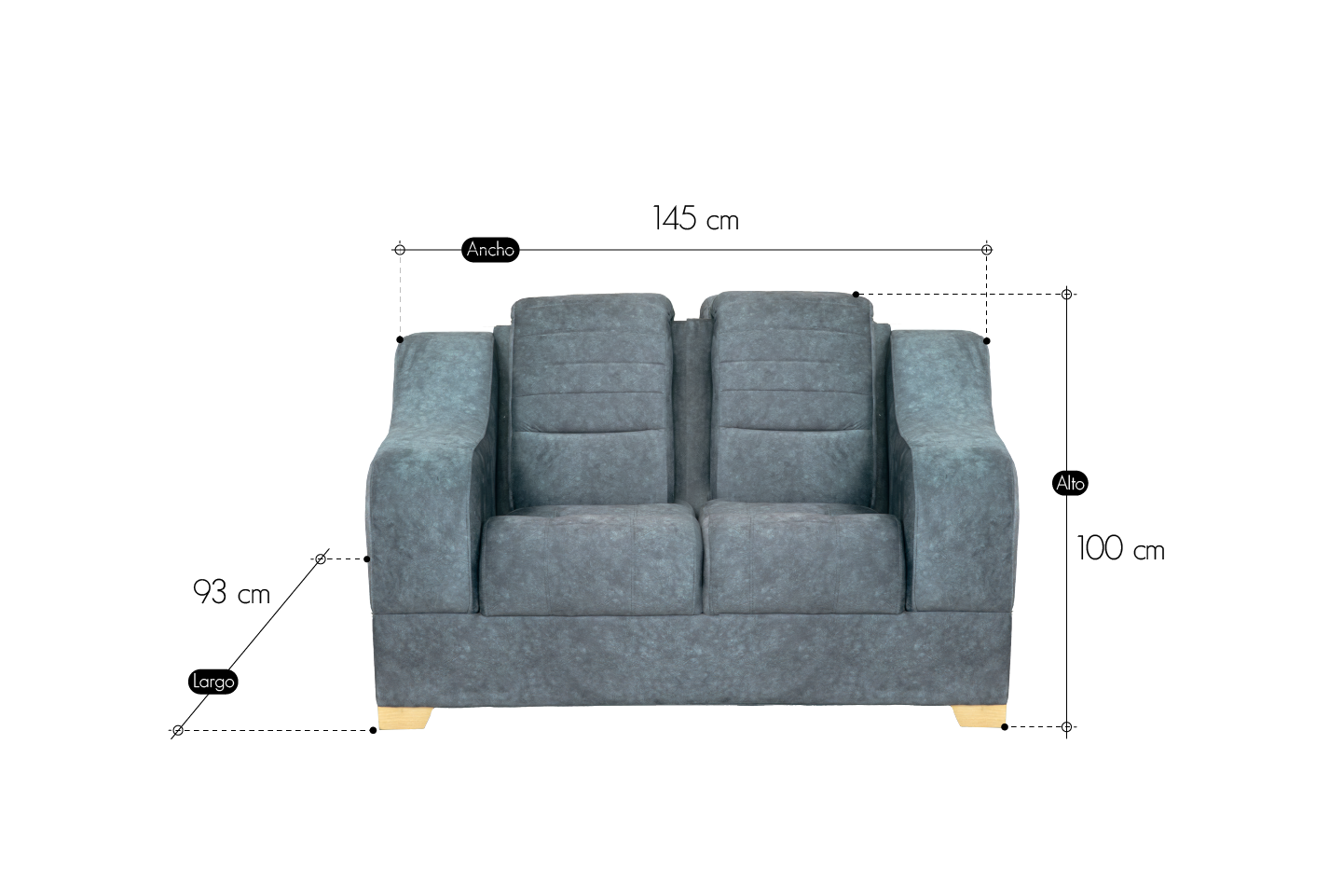 Sofa Ferrari - Saira Muebles