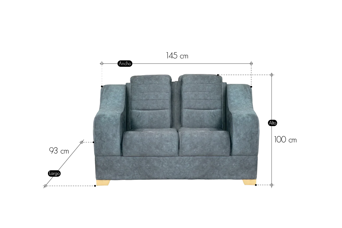 Sofa Ferrari - Saira Muebles