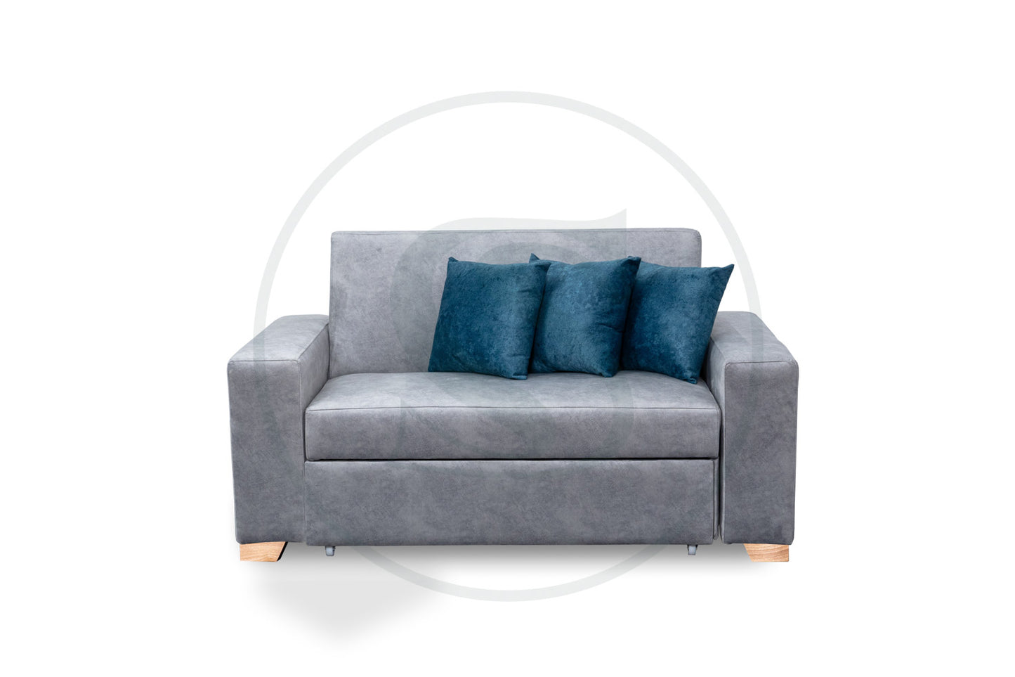 Sofá Cama España + 3 Cojines Decorativos