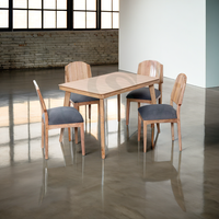 Comedor 4 Ptos
Base Comedor Porto + 4 Sillas Belgica