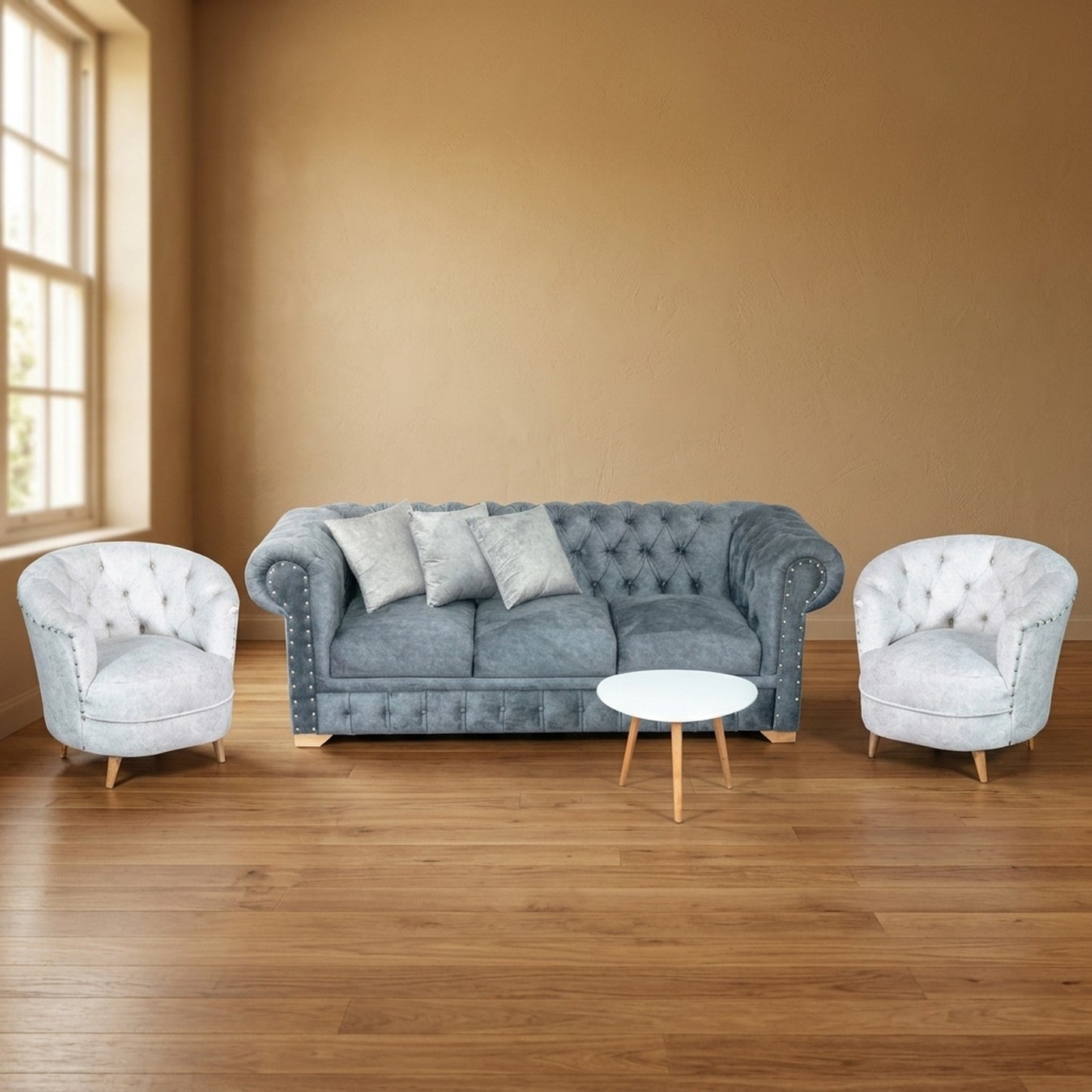 Sala + Poltrona Chester | Saira Muebles