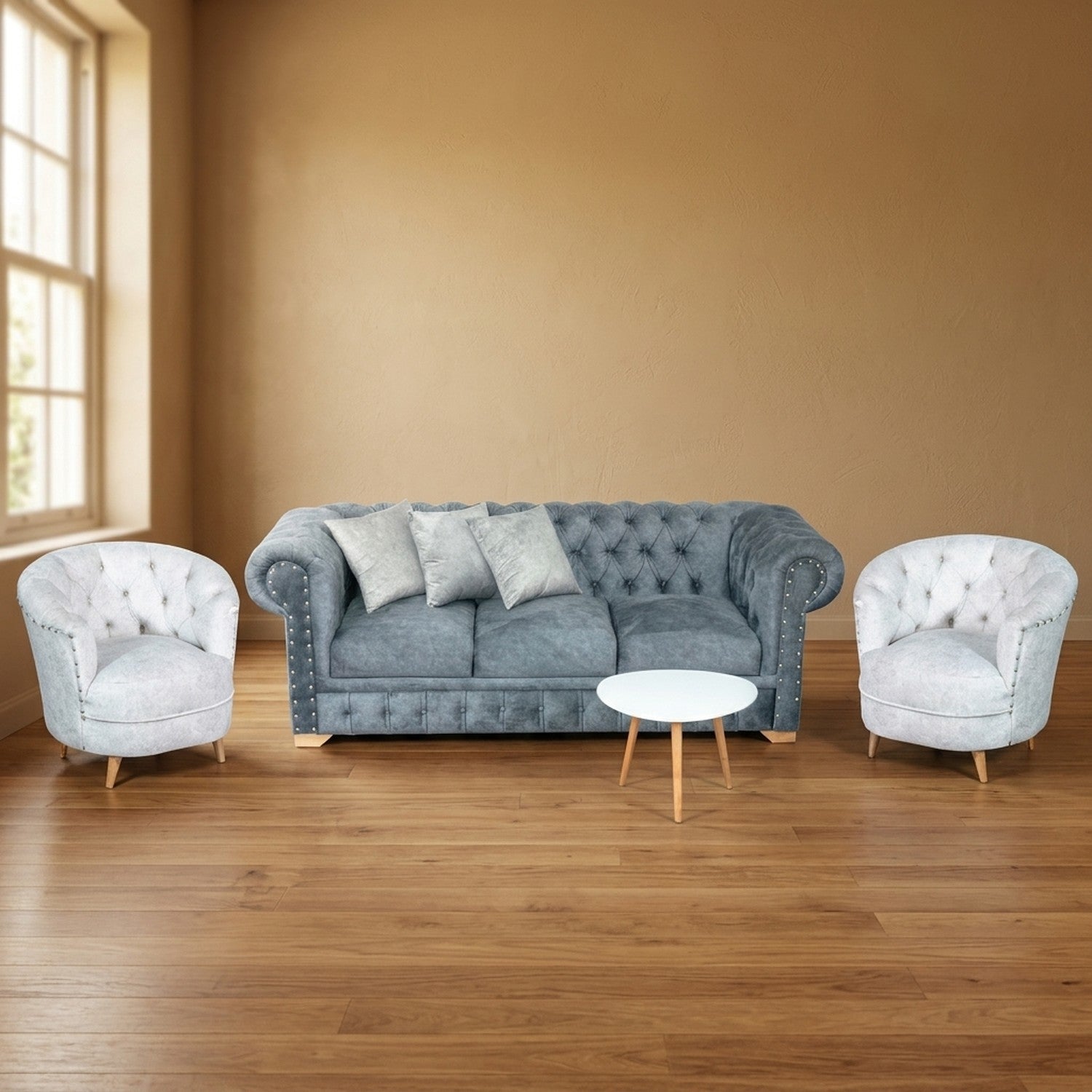 Sala + Poltrona Chester | Saira Muebles