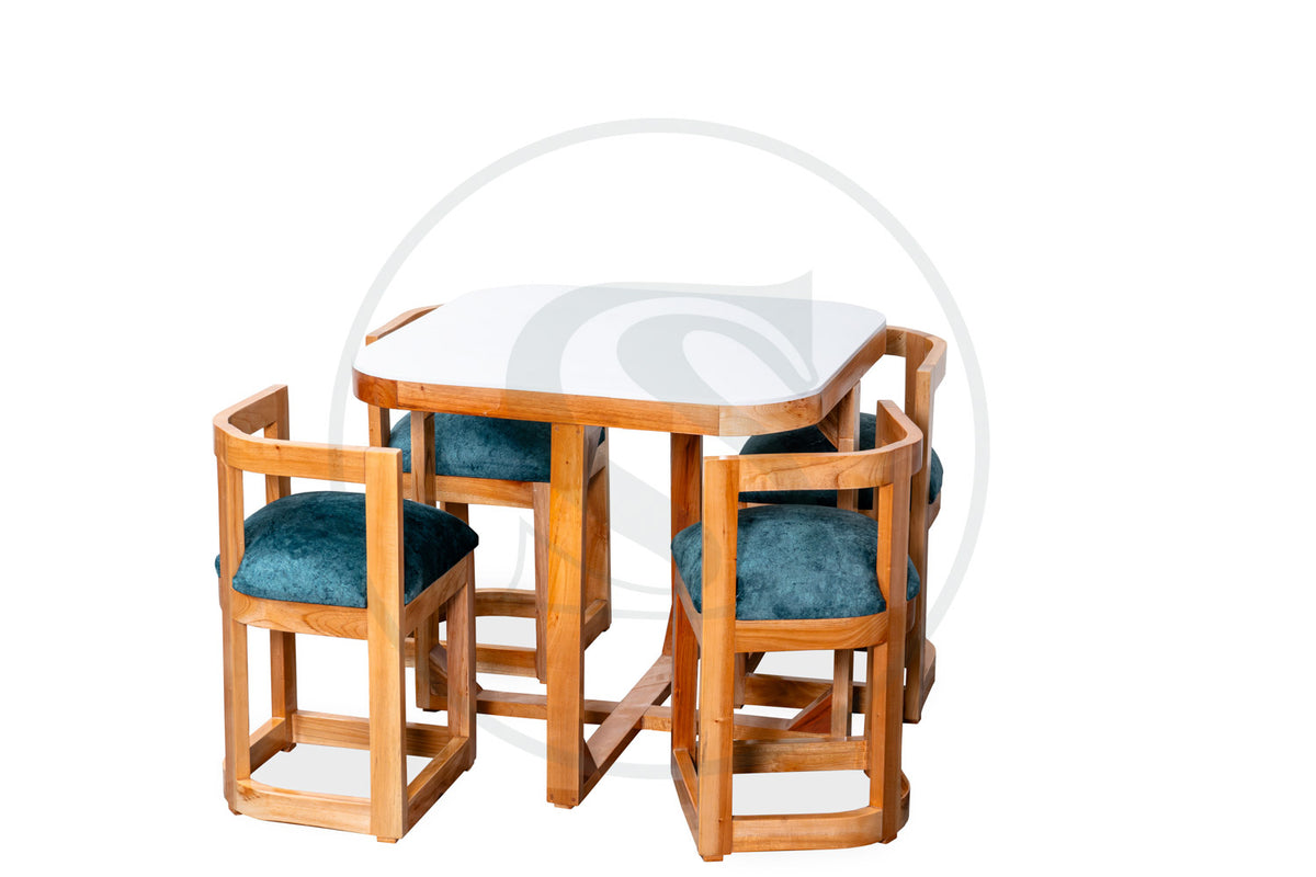 Comedor 4 Ptos 
Base Comedor Ahorra Espacio + 
Silla Ahorra Espacio - Saira Muebles