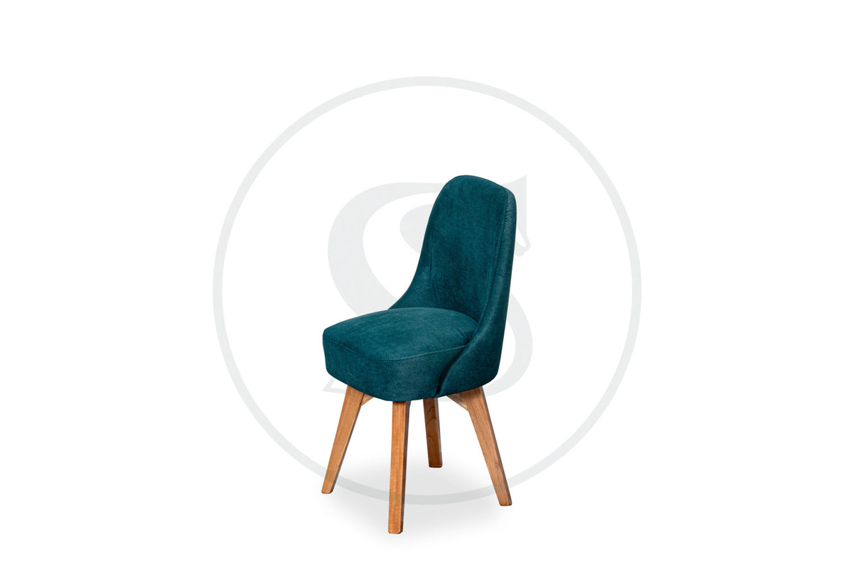 Silla Comedor En Cedro Escandinavo - Saira Muebles