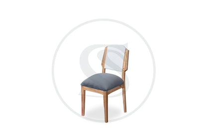 Silla Comedor En Flor Morado Belgica - Saira Muebles