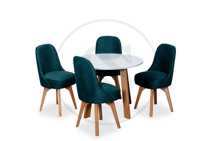 Comedor 4 Ptos 
Base Comedor Escandinavo + 4 Sillas
Escandinavo