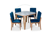 Comedor 4 Ptos 
Base Comedor Nigeria + 4 Sillas Ibiza - Saira Muebles