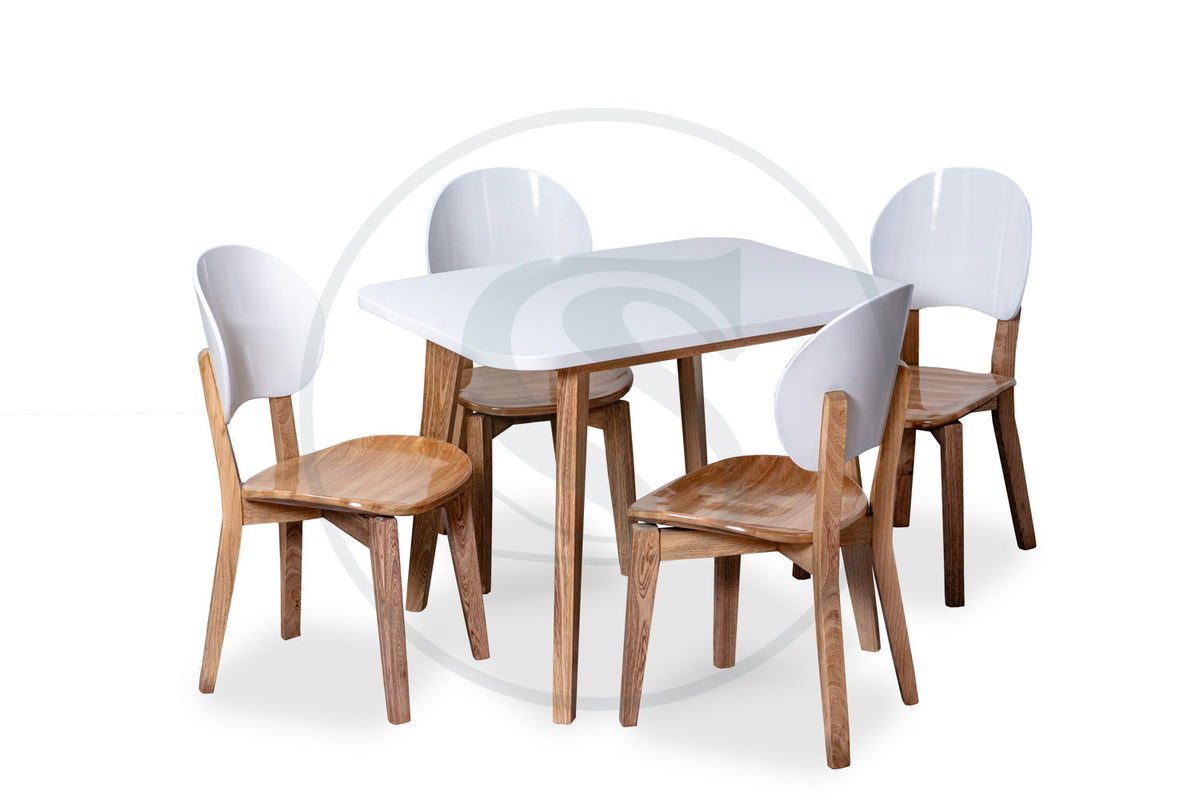 Comedor 4 Ptos 
Base Comedor Osaki + 4 Sillas Osaki - Saira Muebles