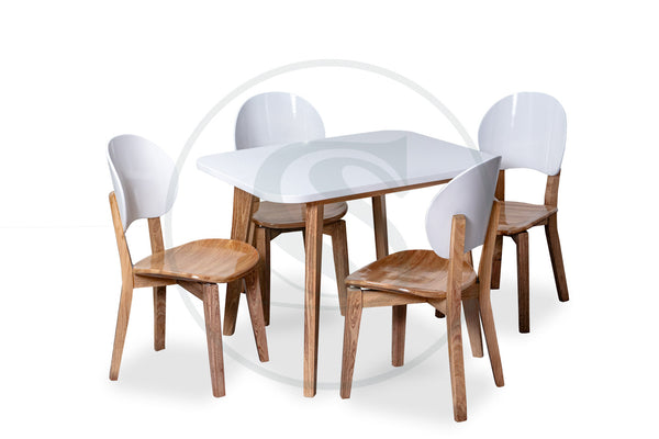 Comedor 4 Ptos 
Base Comedor Osaki + 4 Sillas Osaki - Saira Muebles