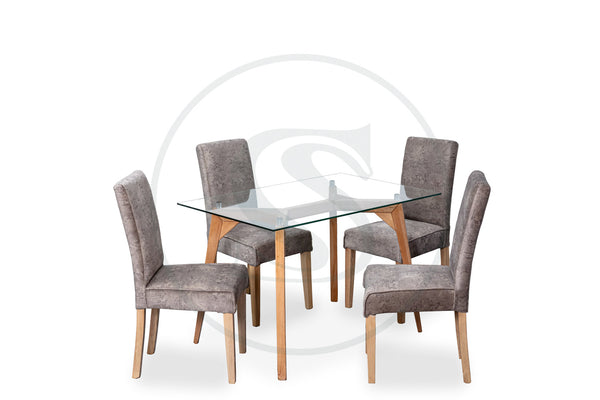 Comedor 4 Ptos
Base Comedor Rio + 4 Sillas Rio - Saira Muebles