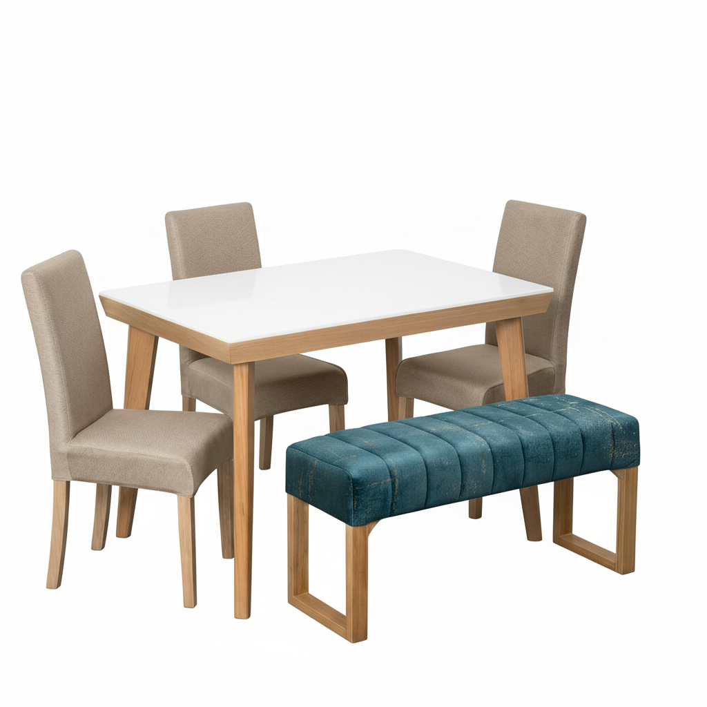 Comedor moderno 4 puestos