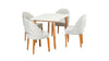 Base Comedor Thiago + Silla Noruega Tono Claro - foto 1