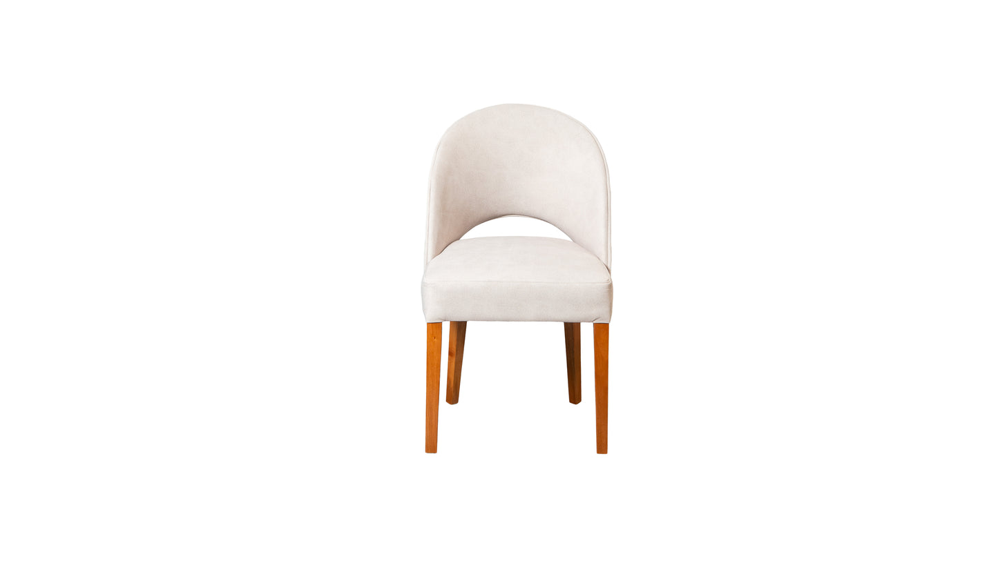 Base comedor Kioto + silla Orion + Butaco Dubai Crudo