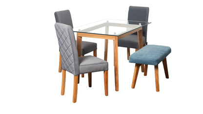 Base Comedor Noruega + Silla Corea + Butaco Oslo