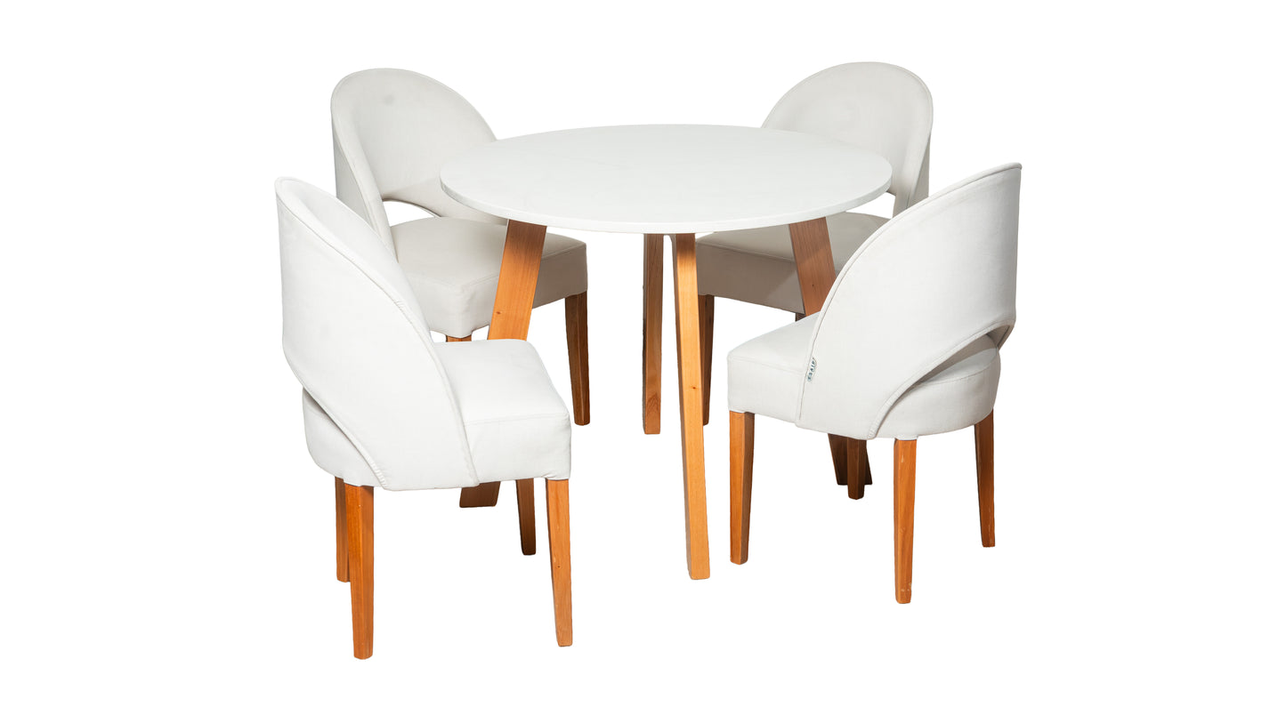 Base Comedor Escandinava + Silla Orion