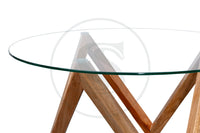 Mesa De Centro En Cedro London - Saira Muebles