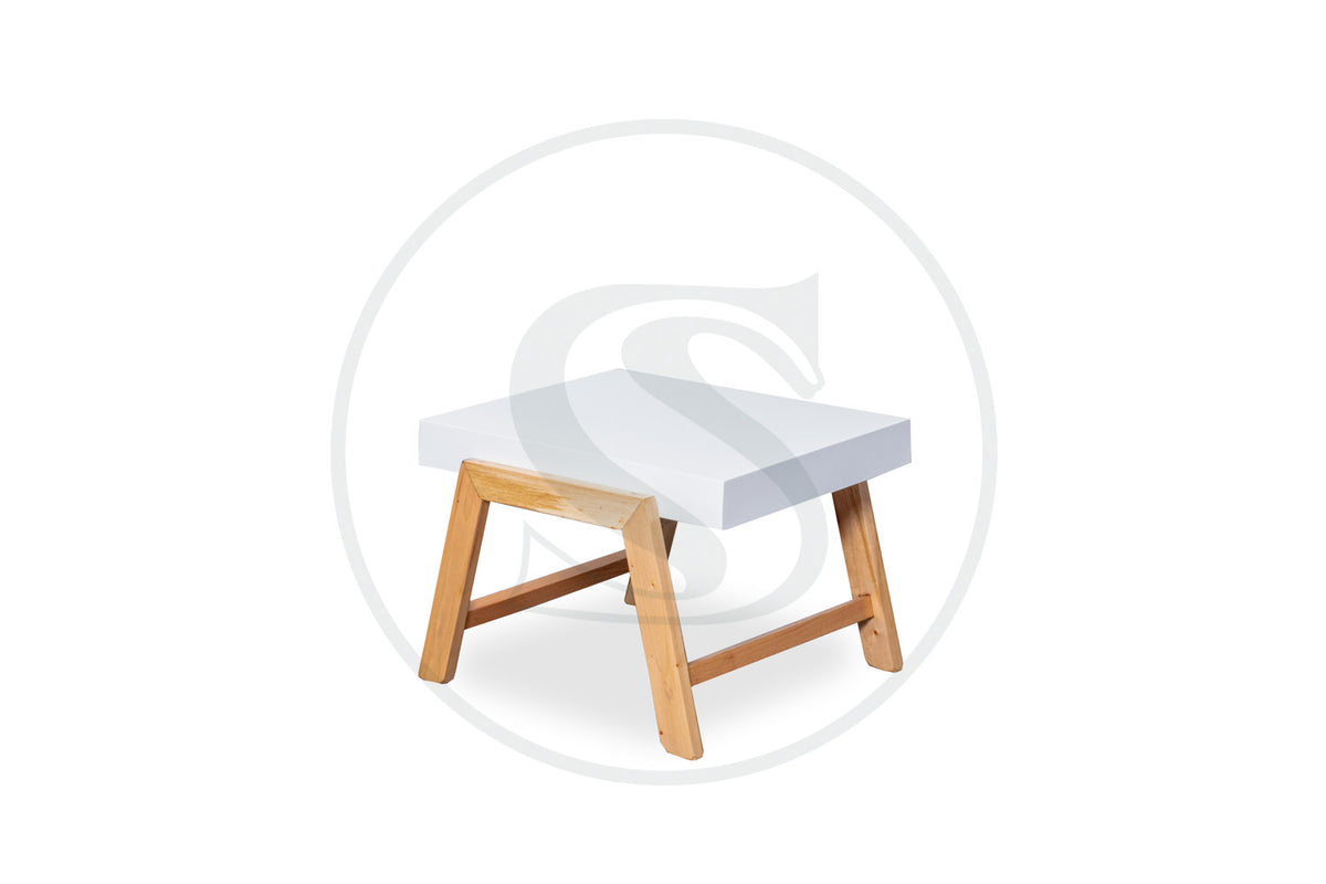Mesa De Centro En Mdf / Cedro Orion - Saira Muebles