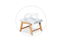Mesa De Centro En Mdf / Cedro Orion - Saira Muebles