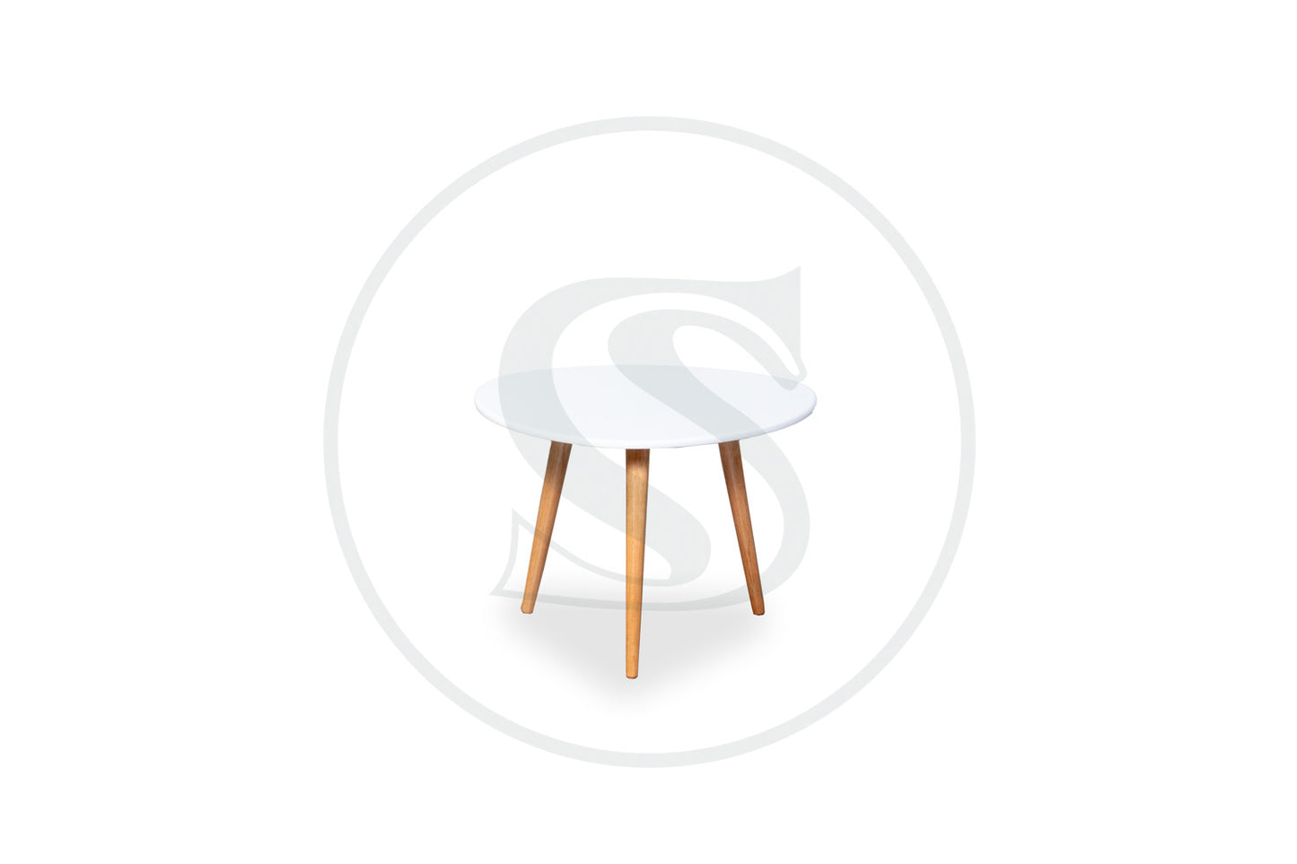 Mesa De Centro En Mdf / Cedro Persa - Saira Muebles