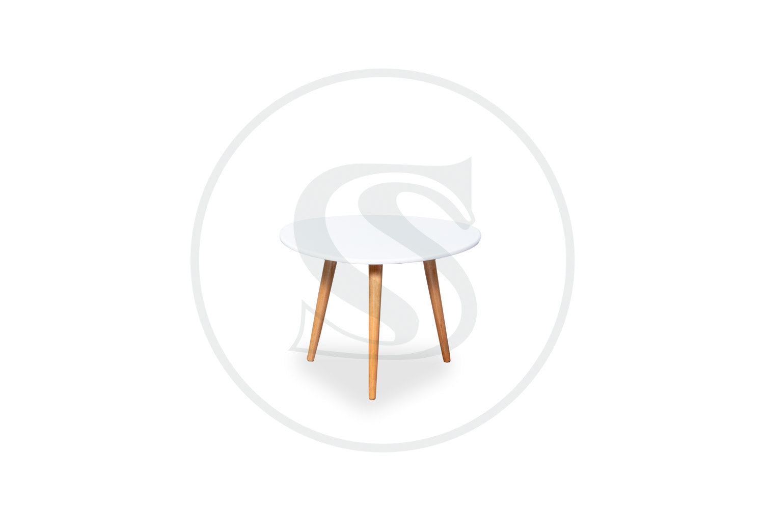 Mesa De Centro En Mdf / Cedro Persa - Saira Muebles