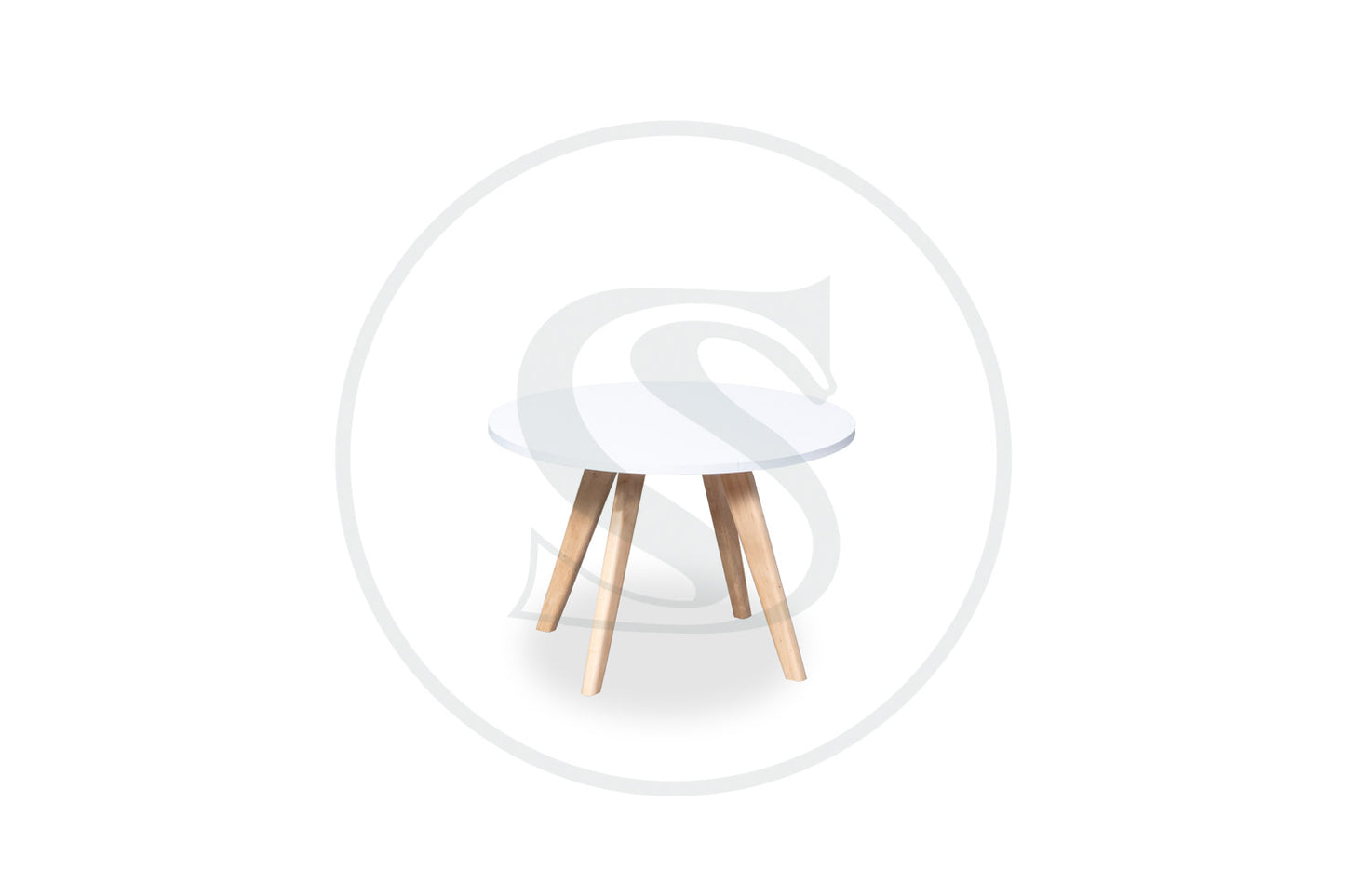 Mesa De Centro En Mdf / Cedro Thiago - Saira Muebles