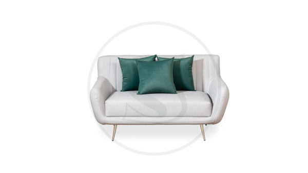 Sofa Atlanta Azul/Crudo