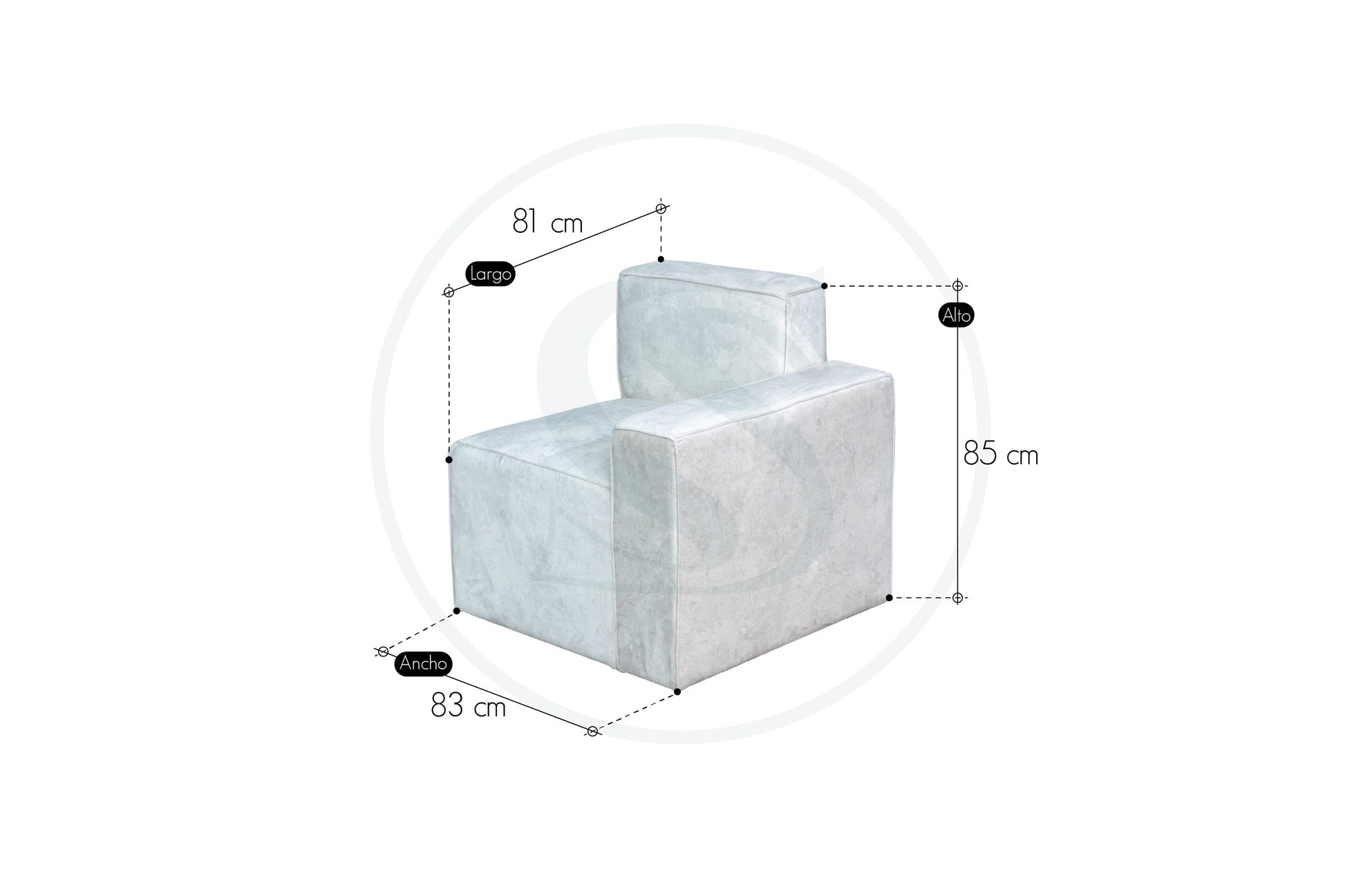 Sala Modular Tokio - Saira Muebles