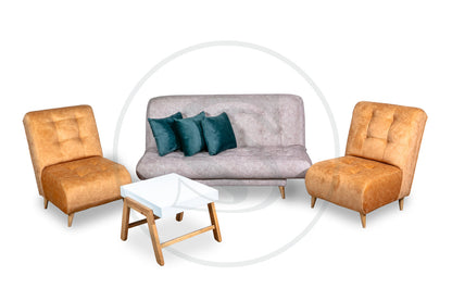 Sala Cama + Poltrona Porto - Saira Muebles