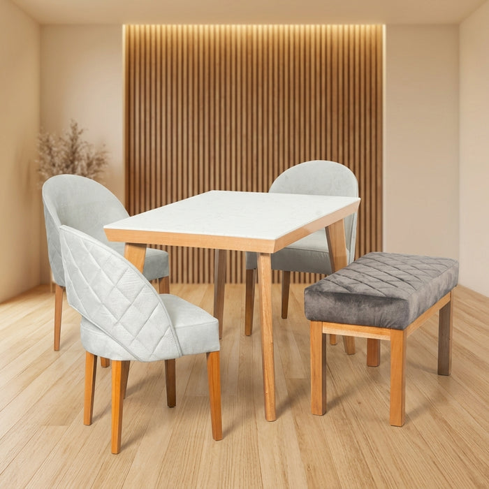 Base Comedor Kioto + Silla Noruega +  Butaco Corea