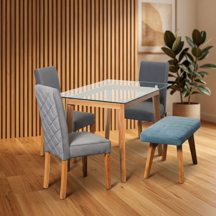 Base Comedor Noruega + Silla Corea + Butaco Oslo