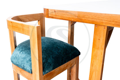 Comedor 4 Ptos 
Base Comedor Ahorra Espacio + 
Silla Ahorra Espacio - Saira Muebles