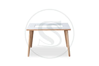 Comedor 4 Ptos 
Base Comedor Belgica + 4 Sillas Belgica - Saira Muebles