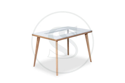 Comedor 4 Ptos 
Base Comedor Belgica + 4 Sillas Belgica - Saira Muebles