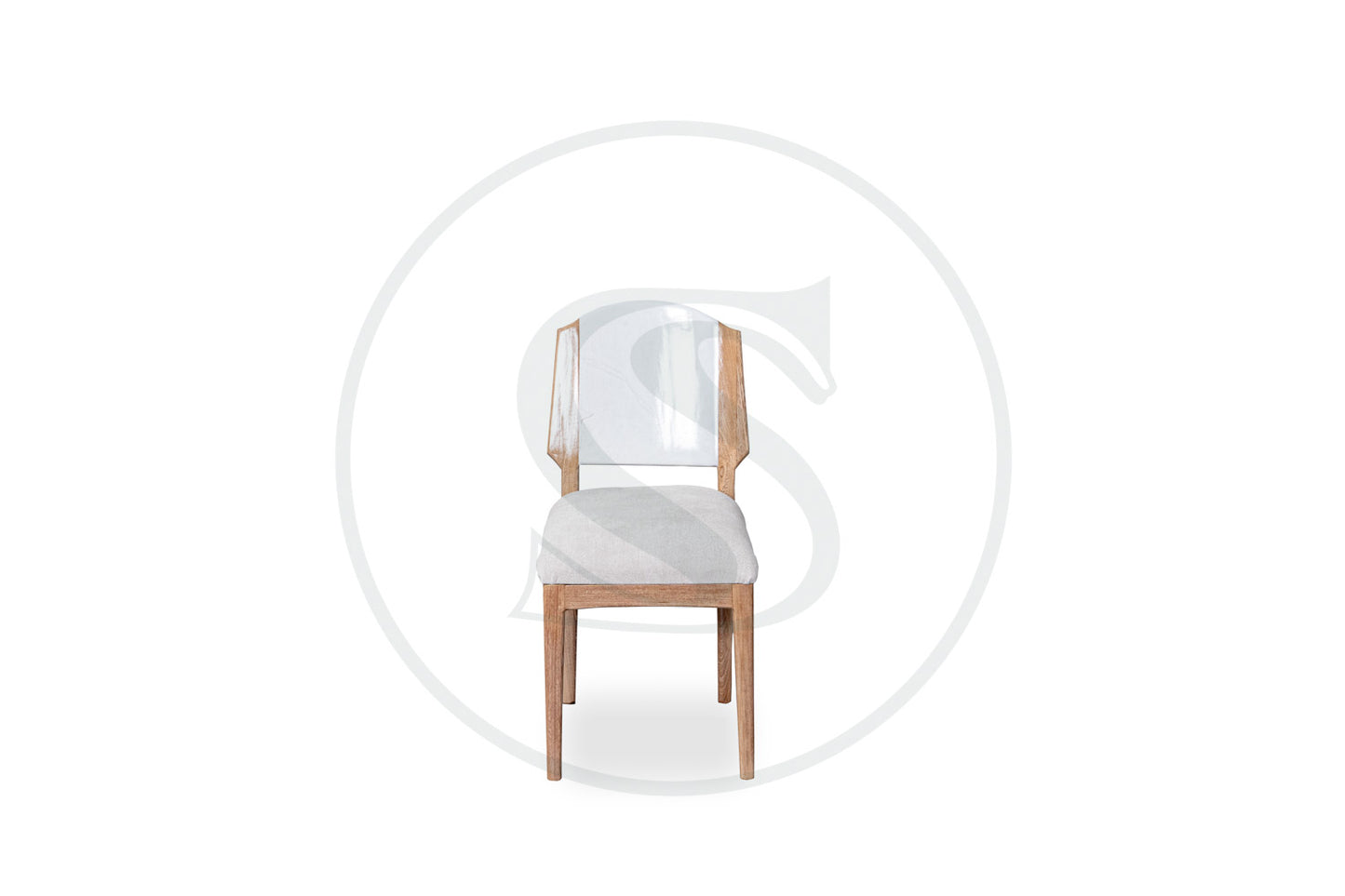 Silla Comedor En Flor Morado Belgica - Saira Muebles