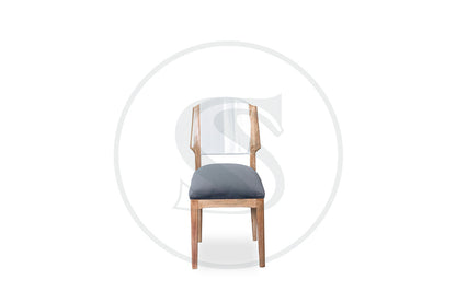 Silla Comedor En Flor Morado Belgica - Saira Muebles
