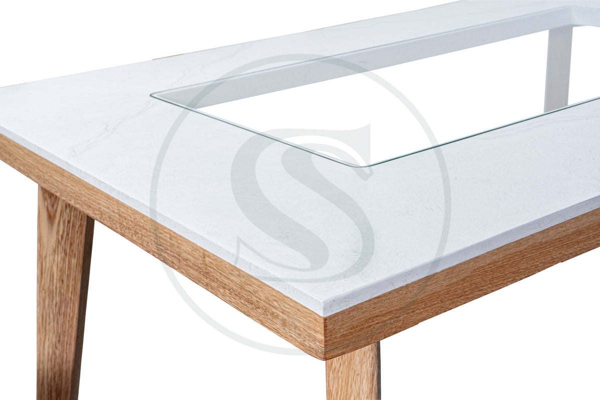 Comedor 4 Ptos 
Base Comedor Belgica + 4 Sillas Belgica - Saira Muebles