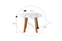 Comedor 4 Ptos 
Base Comedor Escandinavo + 4 Sillas
Escandinavo - Saira Muebles