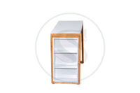 Comedor 4 Ptos 
Base Comedor Italia + 4 Sillas Italia - Saira Muebles