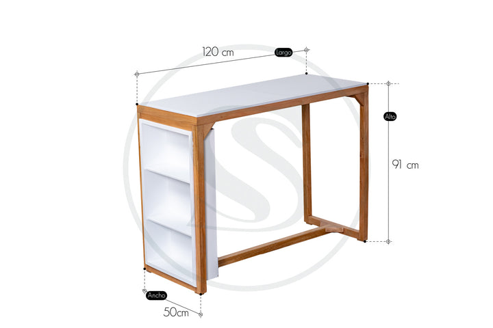 Comedor 4 Ptos 
Base Comedor Italia + 4 Sillas Italia - Saira Muebles